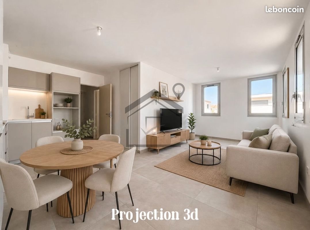 Appartement à vendre, 61m², Marignane