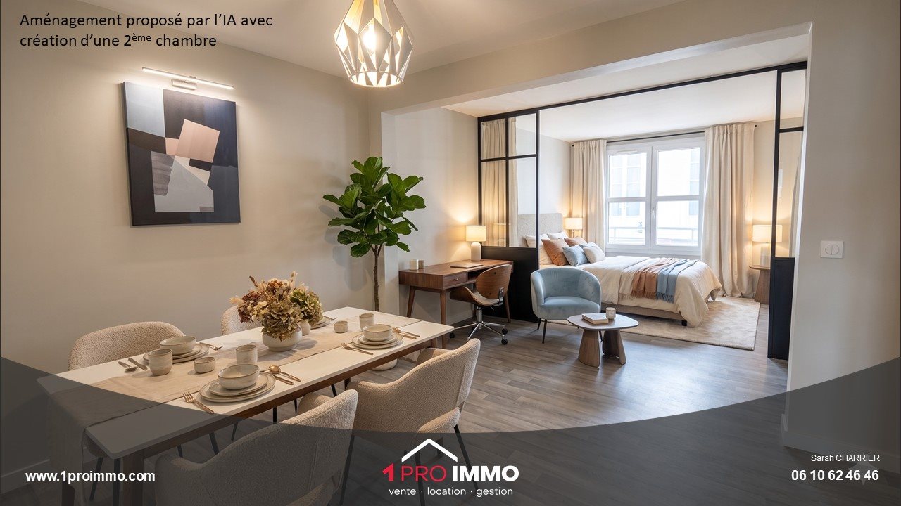 Appartement à vendre, 55m², Grenoble
