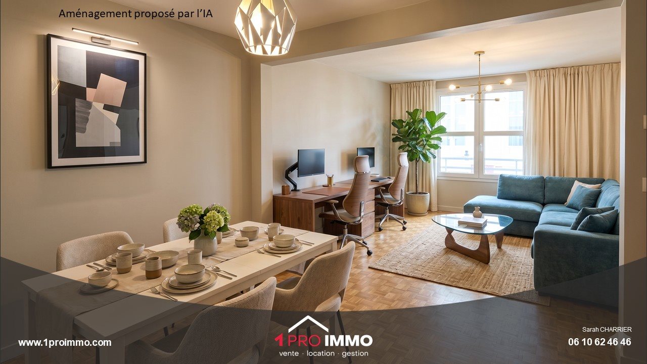 Appartement à vendre, 55m², Grenoble