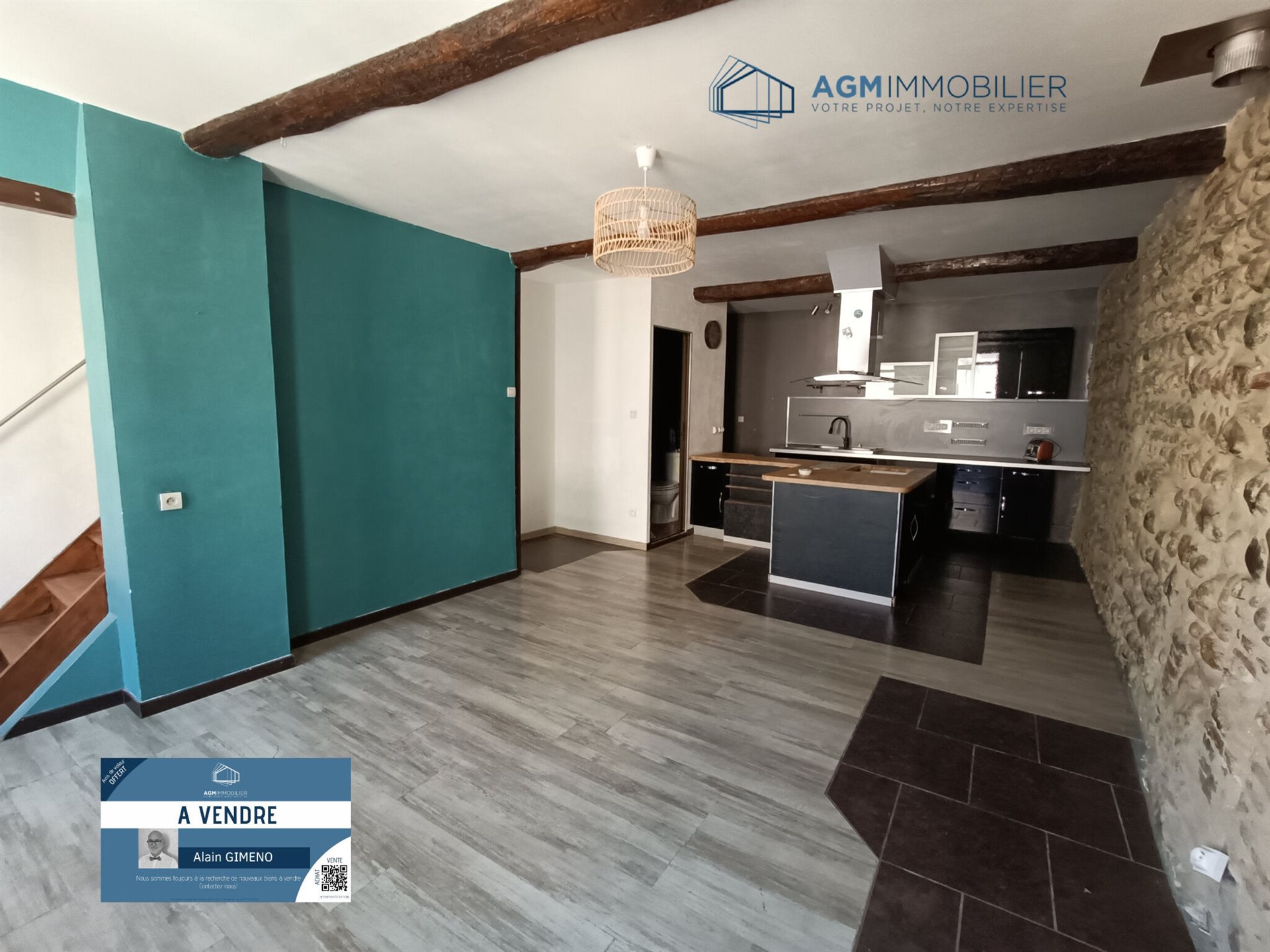 Maison à vendre, 84m², Villeneuve-la-Rivière
