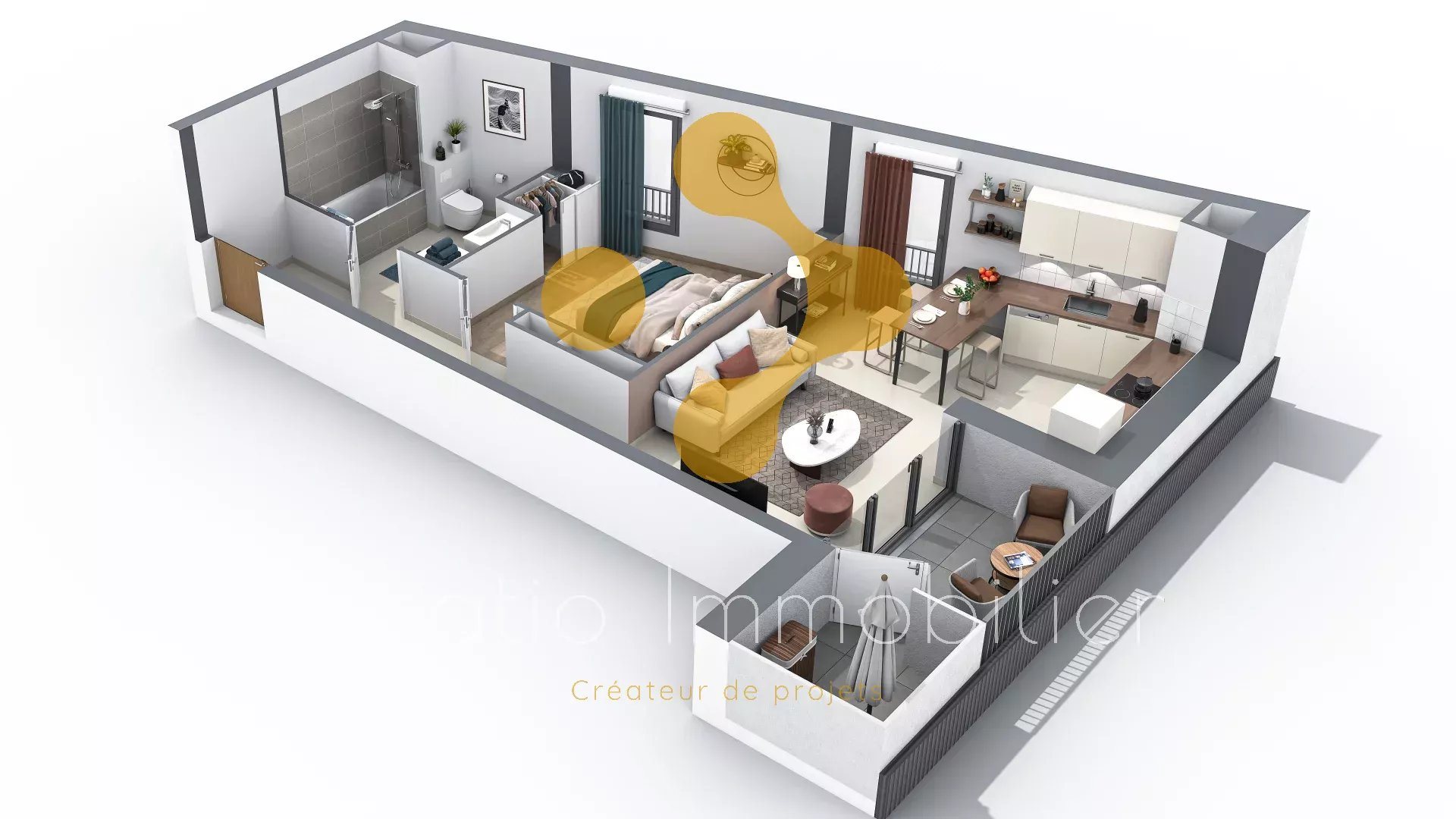 Appartement à vendre, 46m², Annecy