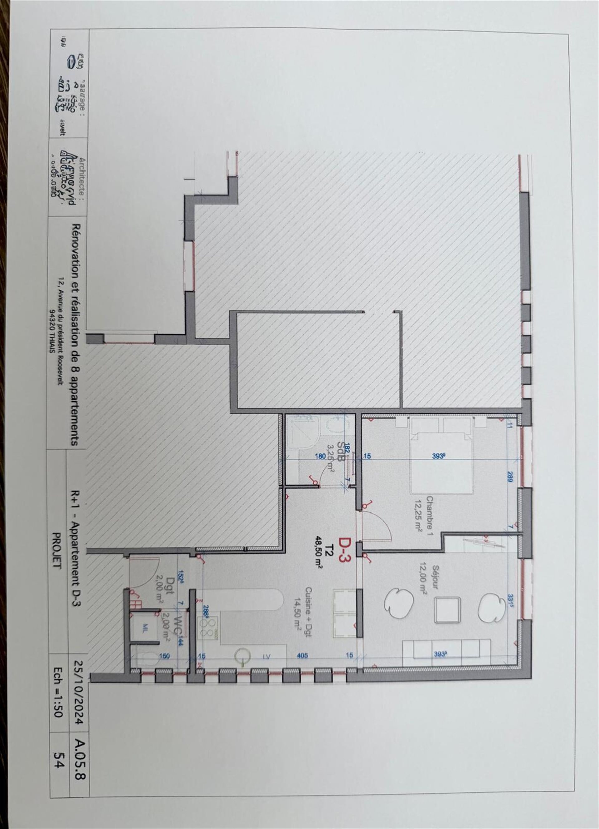 Appartement à vendre, 46m², Thiais