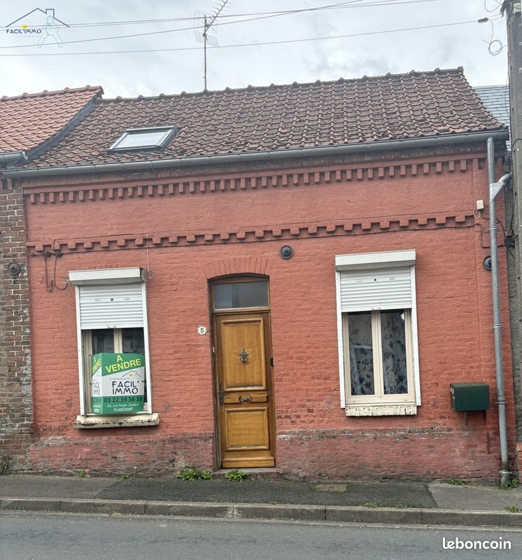 Maison à vendre, 55m², Flixecourt