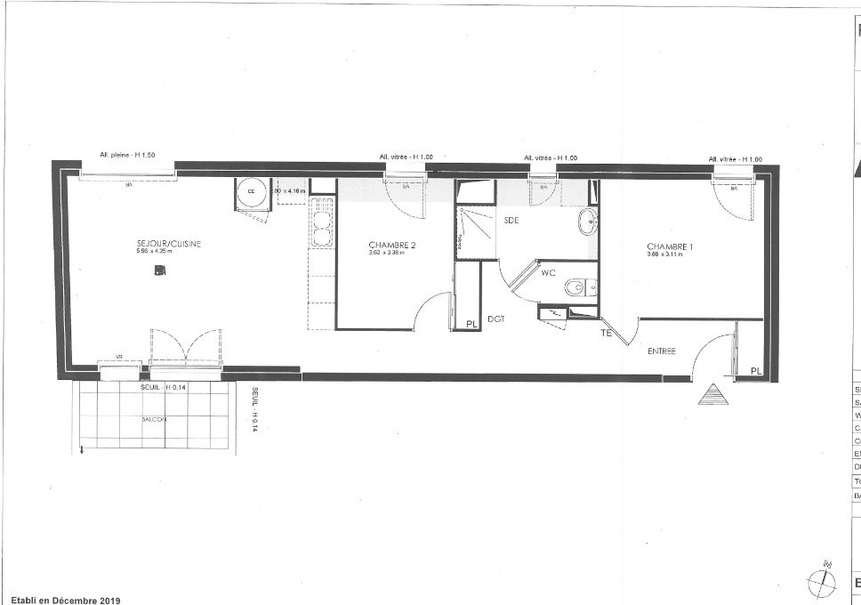 Appartement à louer, 65m², Sarzeau