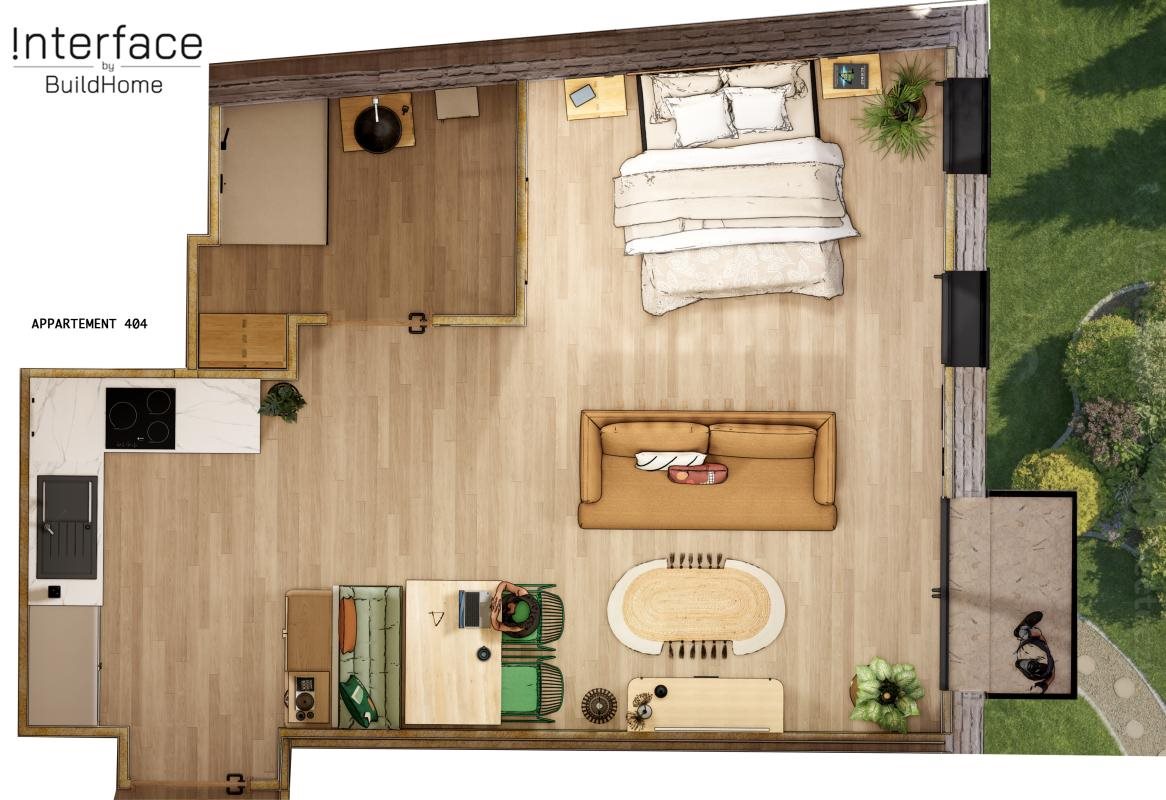 Appartement à vendre, 37m², Beauchamp