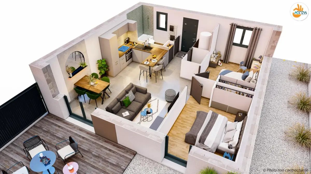 Maison à vendre, 51m², Chailles
