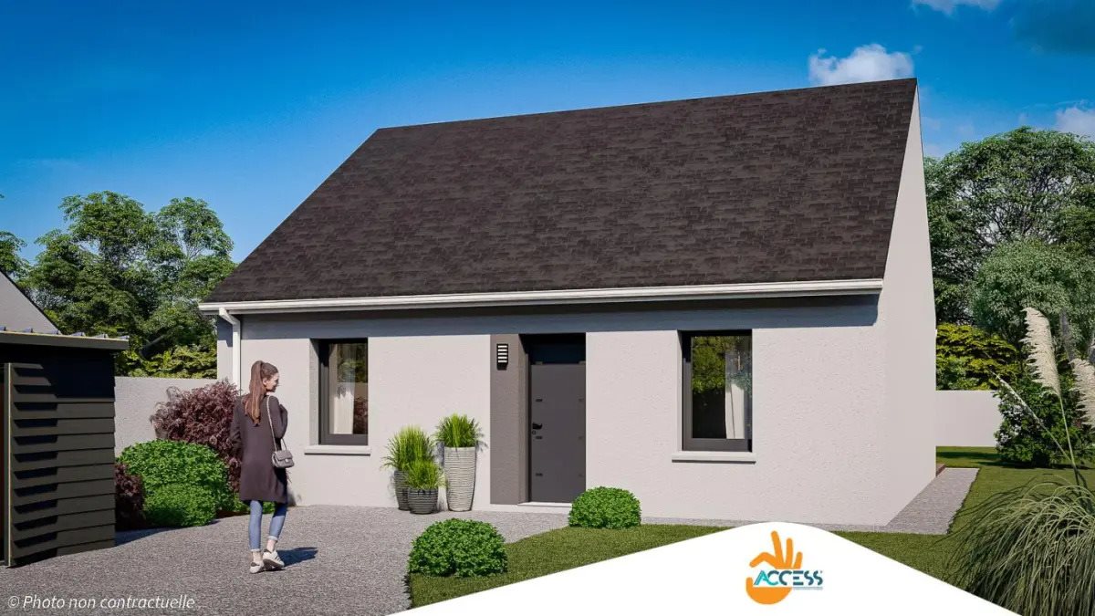 Maison à vendre, 58m², Pléguien