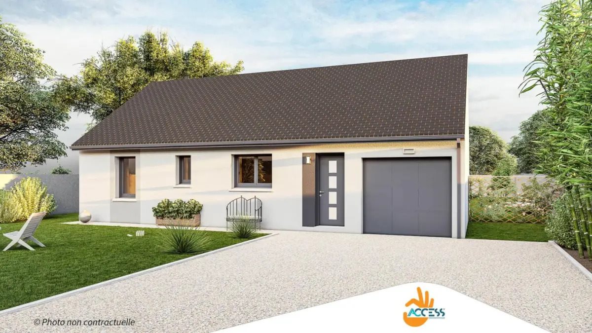 Maison à vendre, 82m², Saint-Paterne-Racan