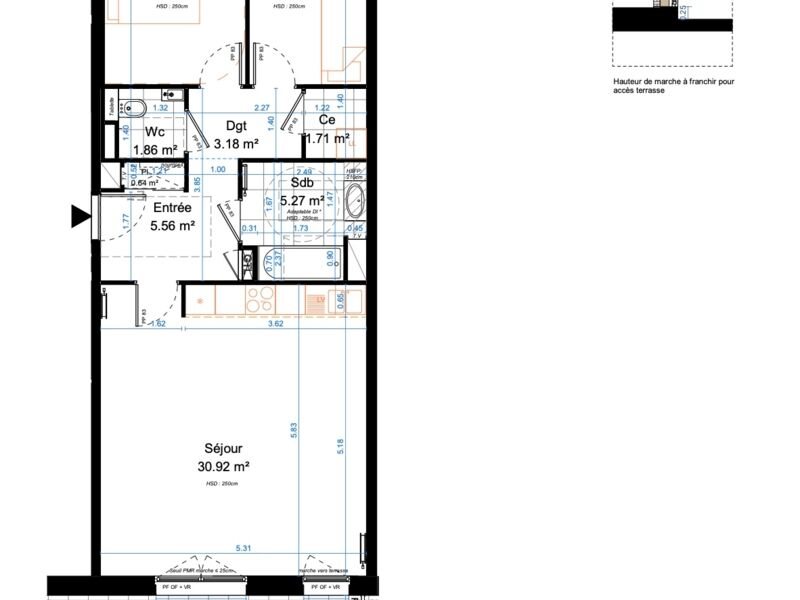Appartement à vendre, 71m², Marcq-en-Baroeul