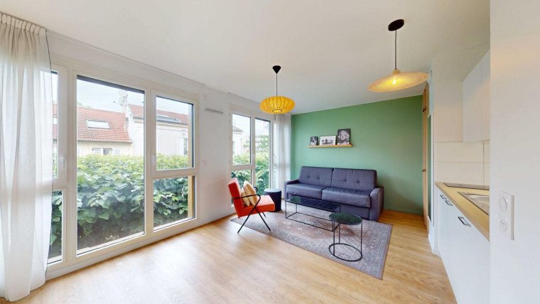 Appartement à louer, 28m², Ivry-sur-Seine