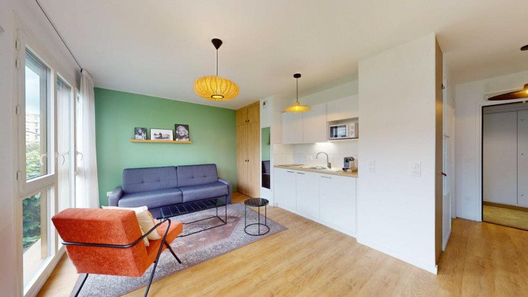 Appartement à louer, 28m², Ivry-sur-Seine