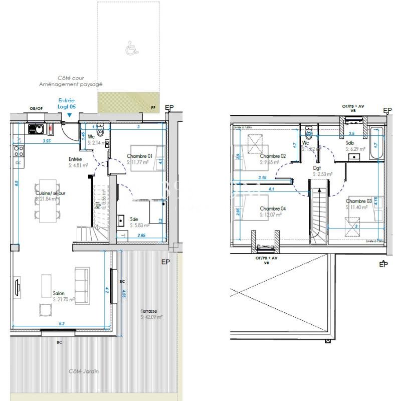 Maison à vendre, 103m², Hesdin-l'Abbé
