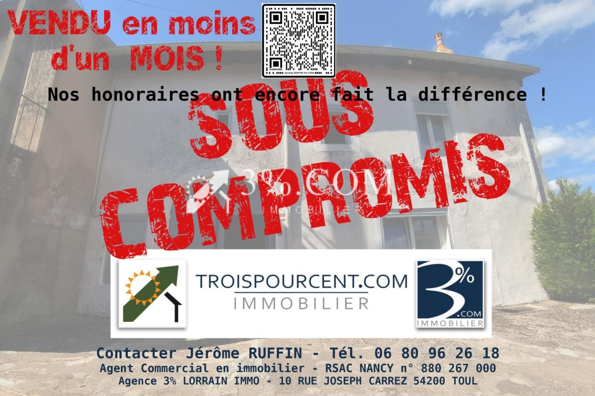 Maison à vendre, 64m², Bulligny