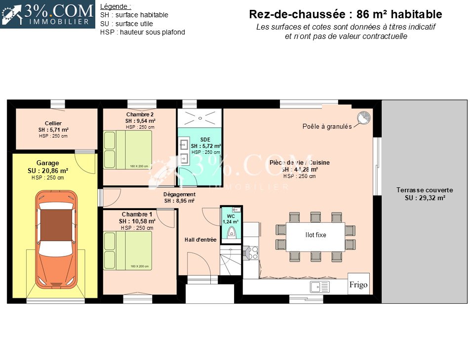 Maison à vendre, 116m², Tourville-la-Campagne