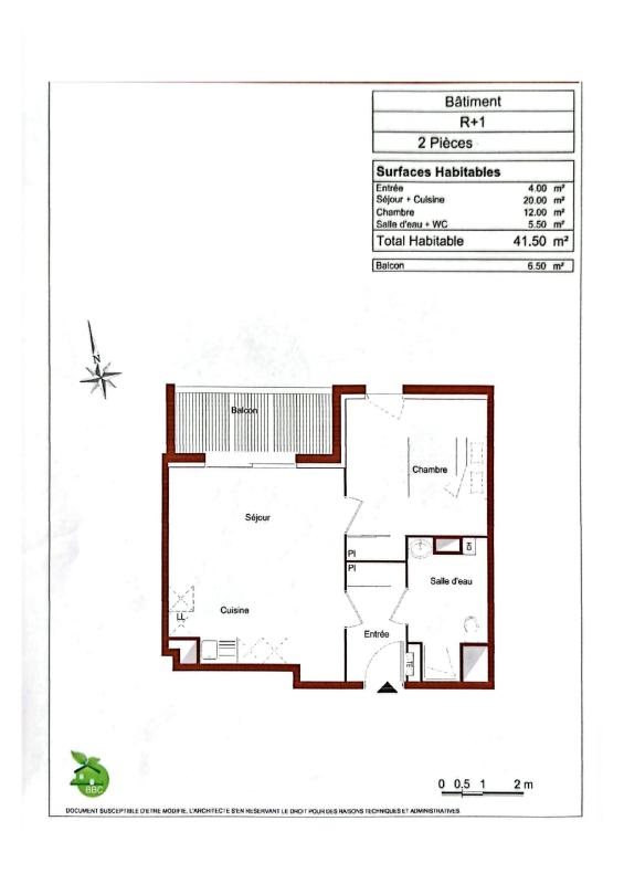 Appartement à vendre, 41m², Lormont