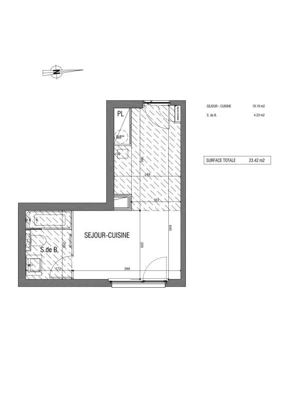 Appartement à vendre, 23m², Grenoble