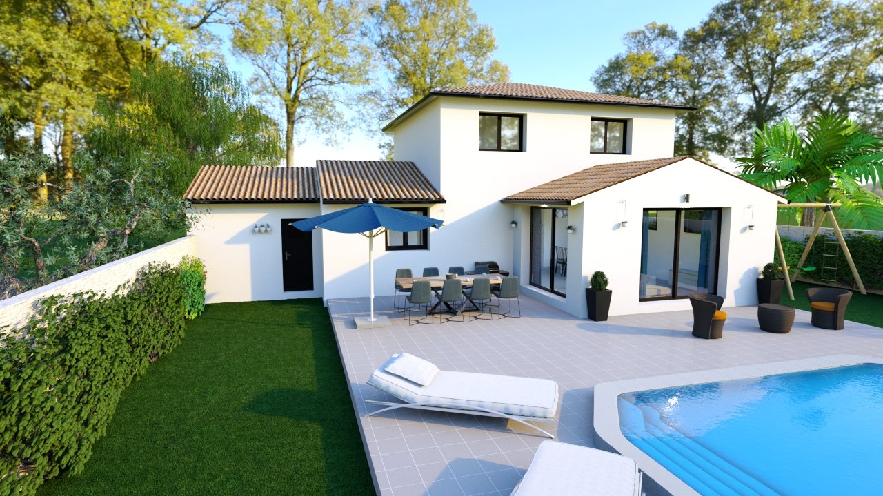 Maison à vendre, 90m², Valergues