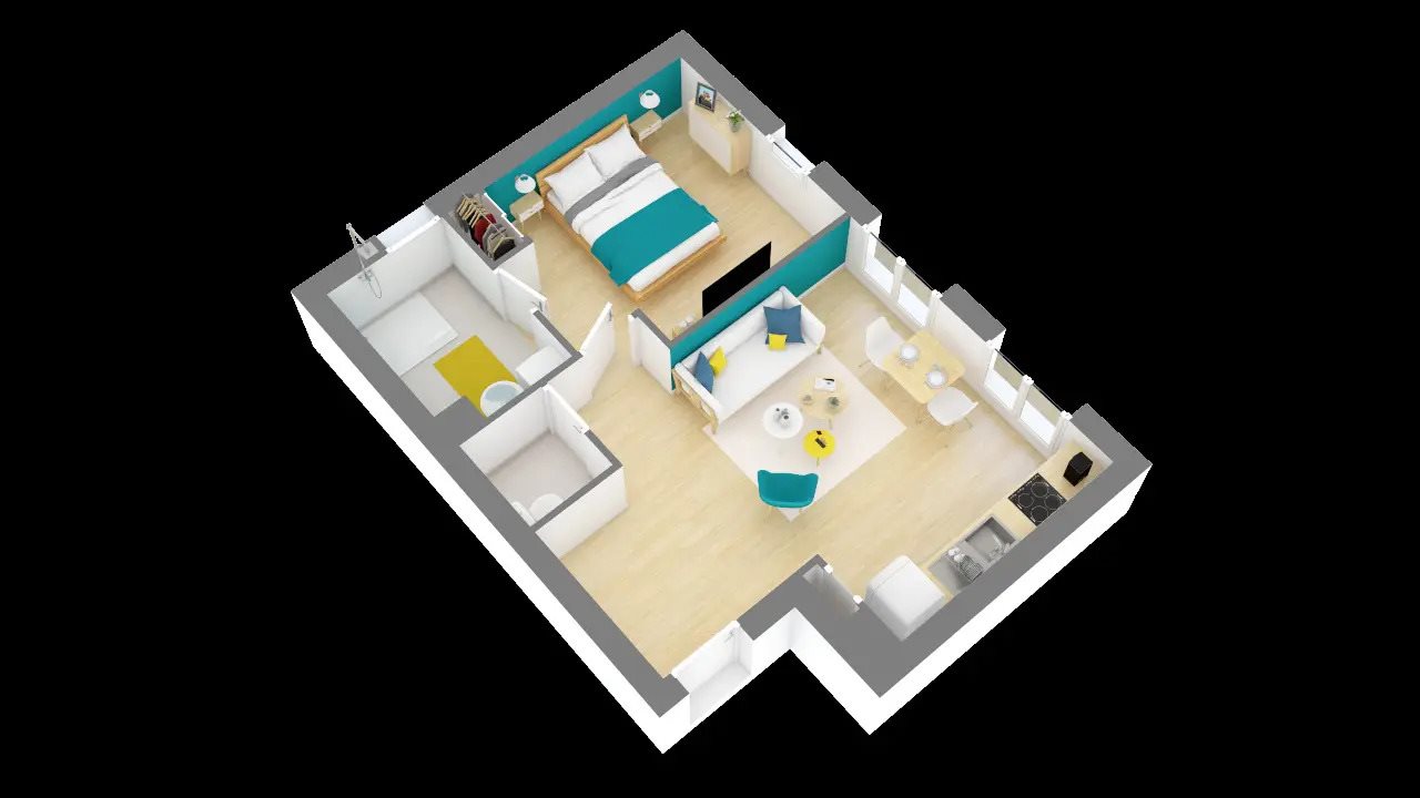 Appartement à vendre, 39m², Arc-sur-Tille