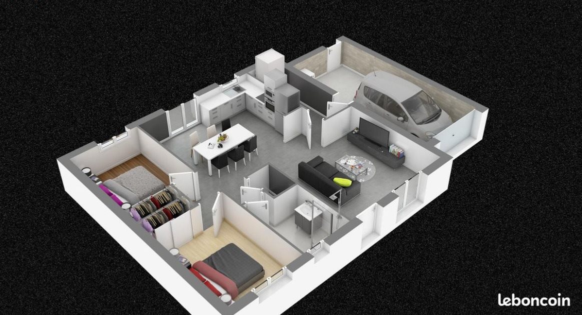 Maison à vendre, 70m², Azay-sur-Cher