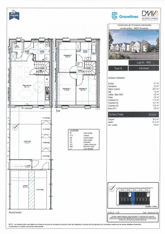 Maison à vendre, 83m², Gravelines
