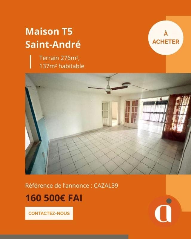 Maison à vendre, 137m², Saint-André