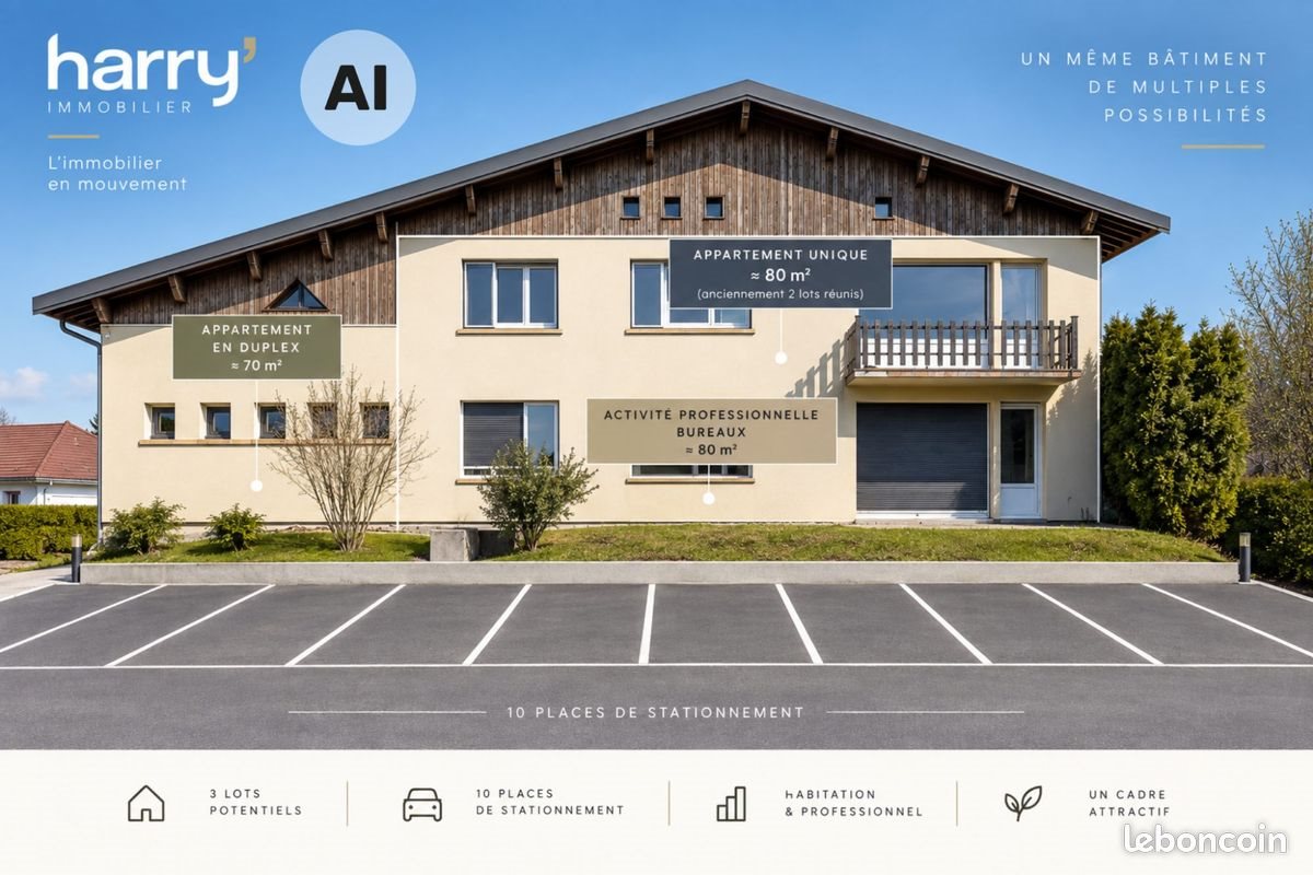 Appartement à vendre, 177m², Granges-Narboz