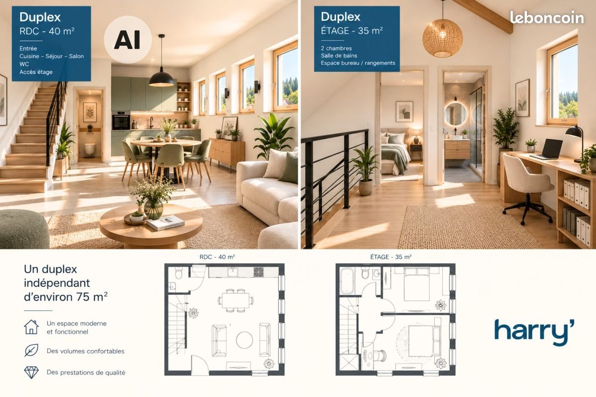 Appartement à vendre, 177m², Granges-Narboz