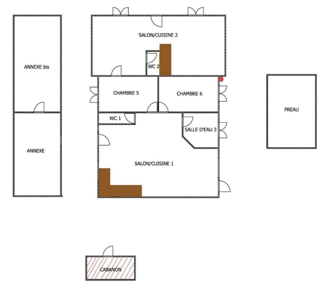 Maison à vendre, 157m², Lopérec