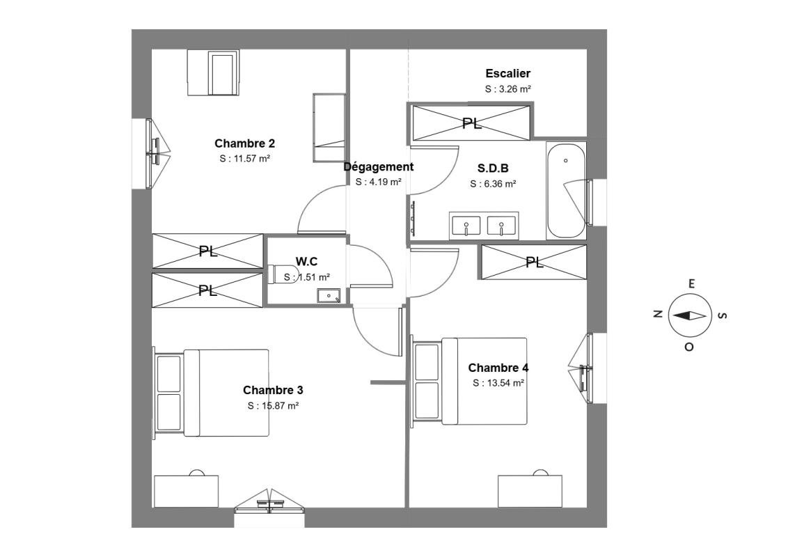 Maison à vendre, 120m², Vérin