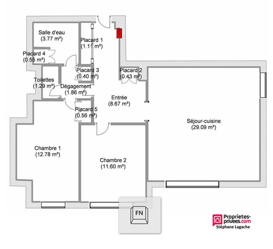 Appartement à vendre, 72m², Le Touquet-Paris-Plage