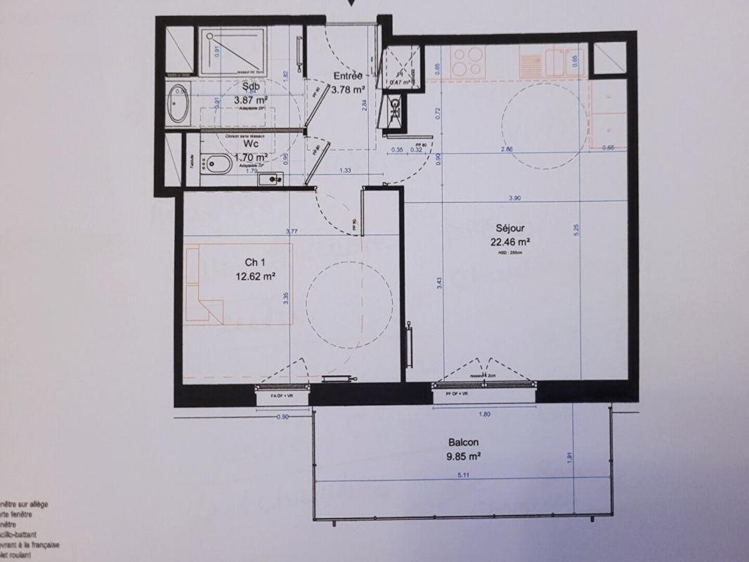 Appartement à vendre, 45m², Marcq-en-Baroeul
