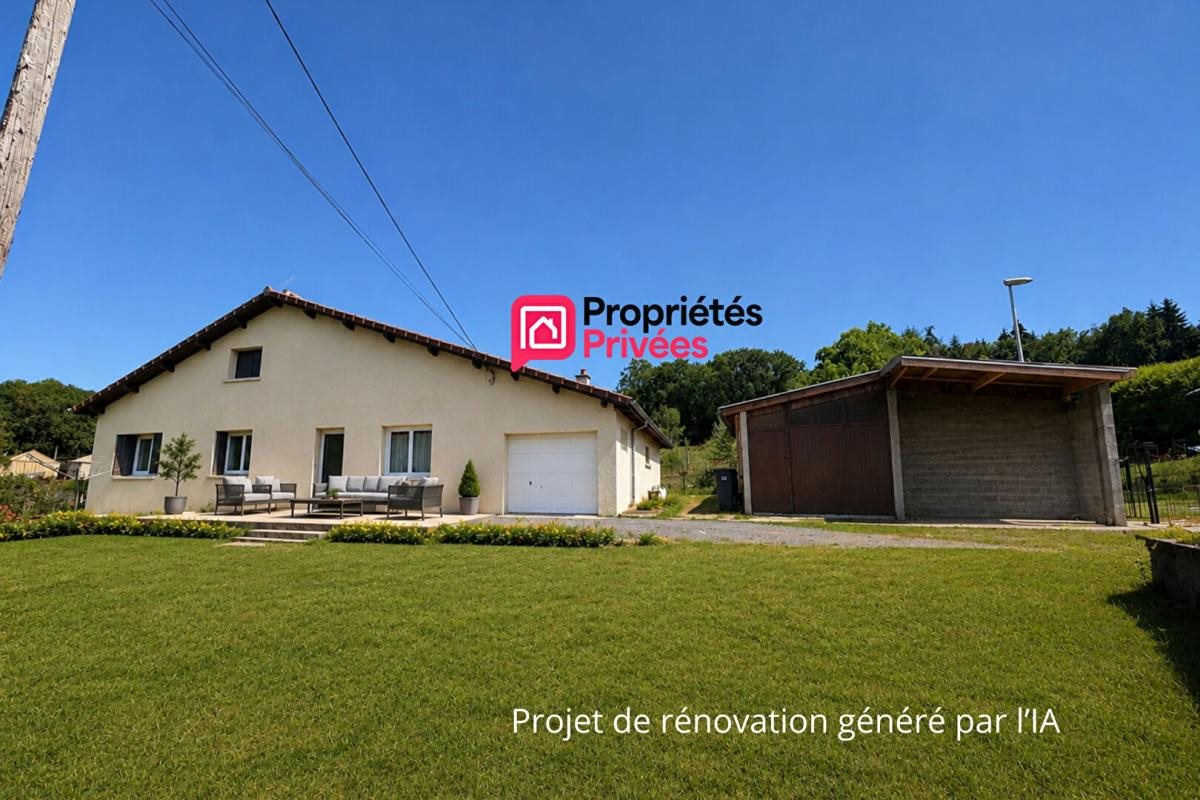 Maison à vendre, 140m², Manzat