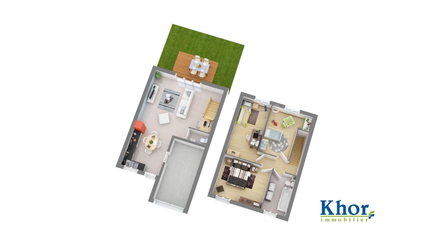 Maison à vendre, 80m², Rouillon