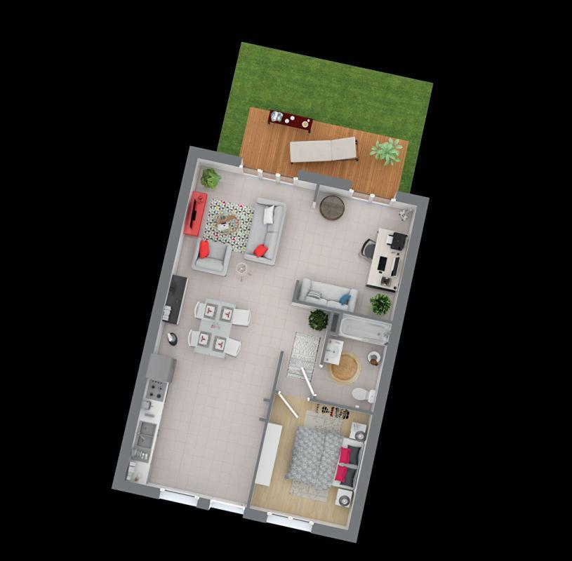 Maison à vendre, 70m², Rouillon