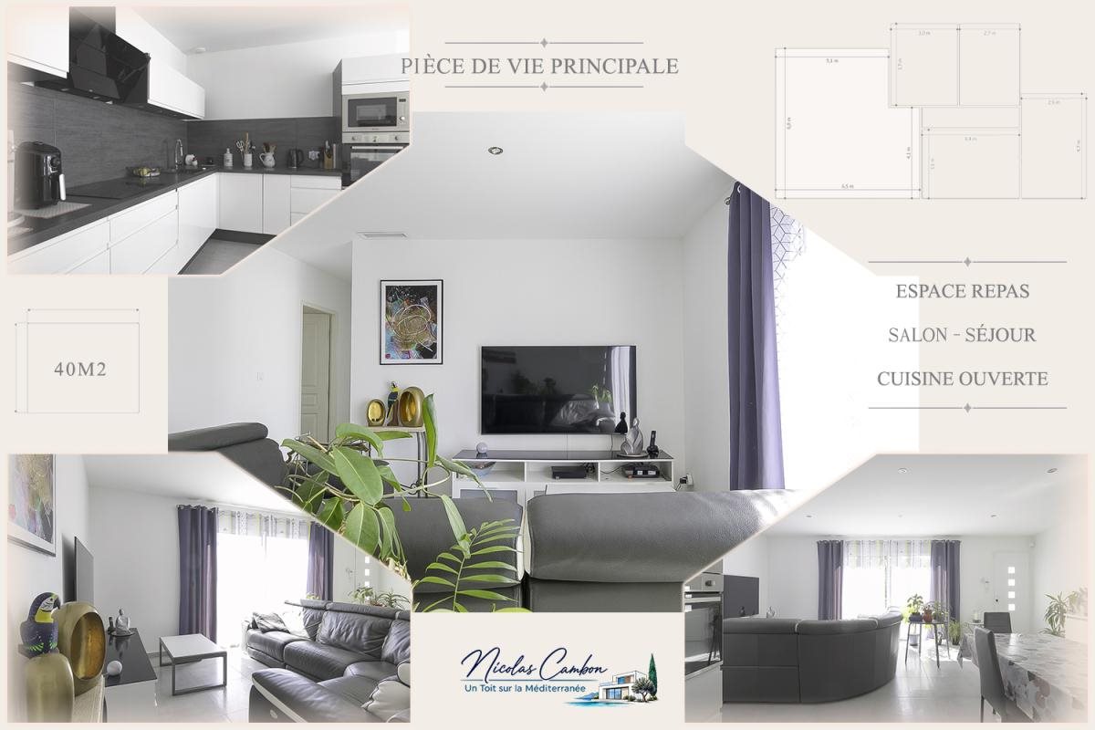 Maison à vendre, 96m², Carnoules