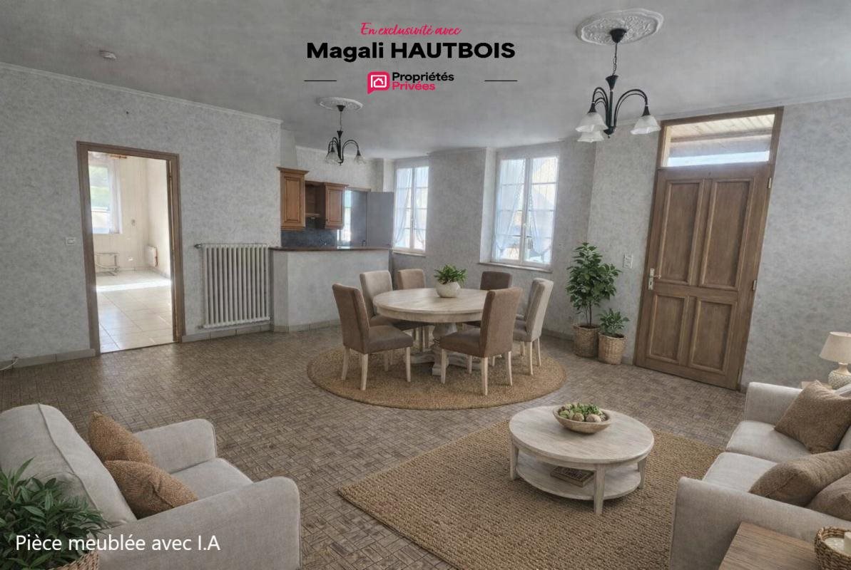 Maison à vendre, 115m², Pontaubault