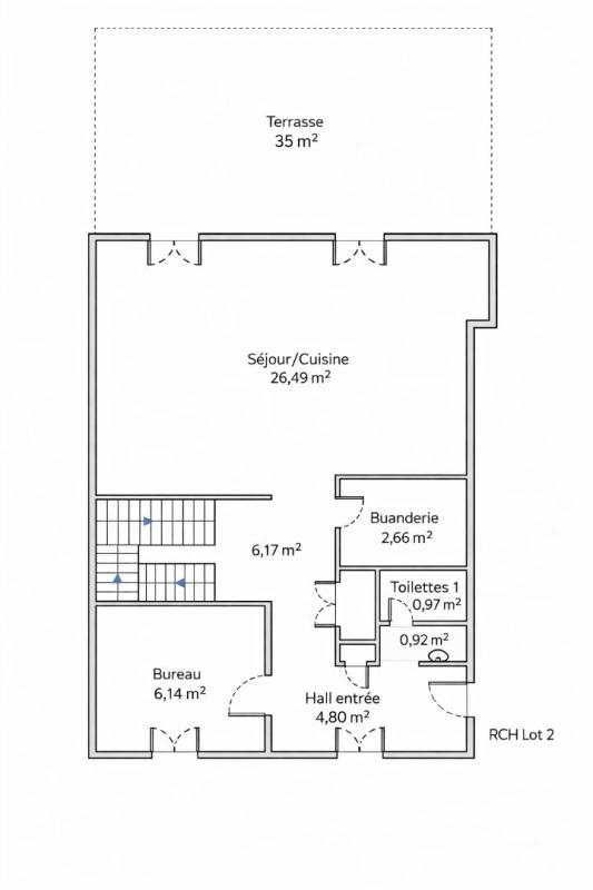 Appartement à vendre, 94m², Beauregard