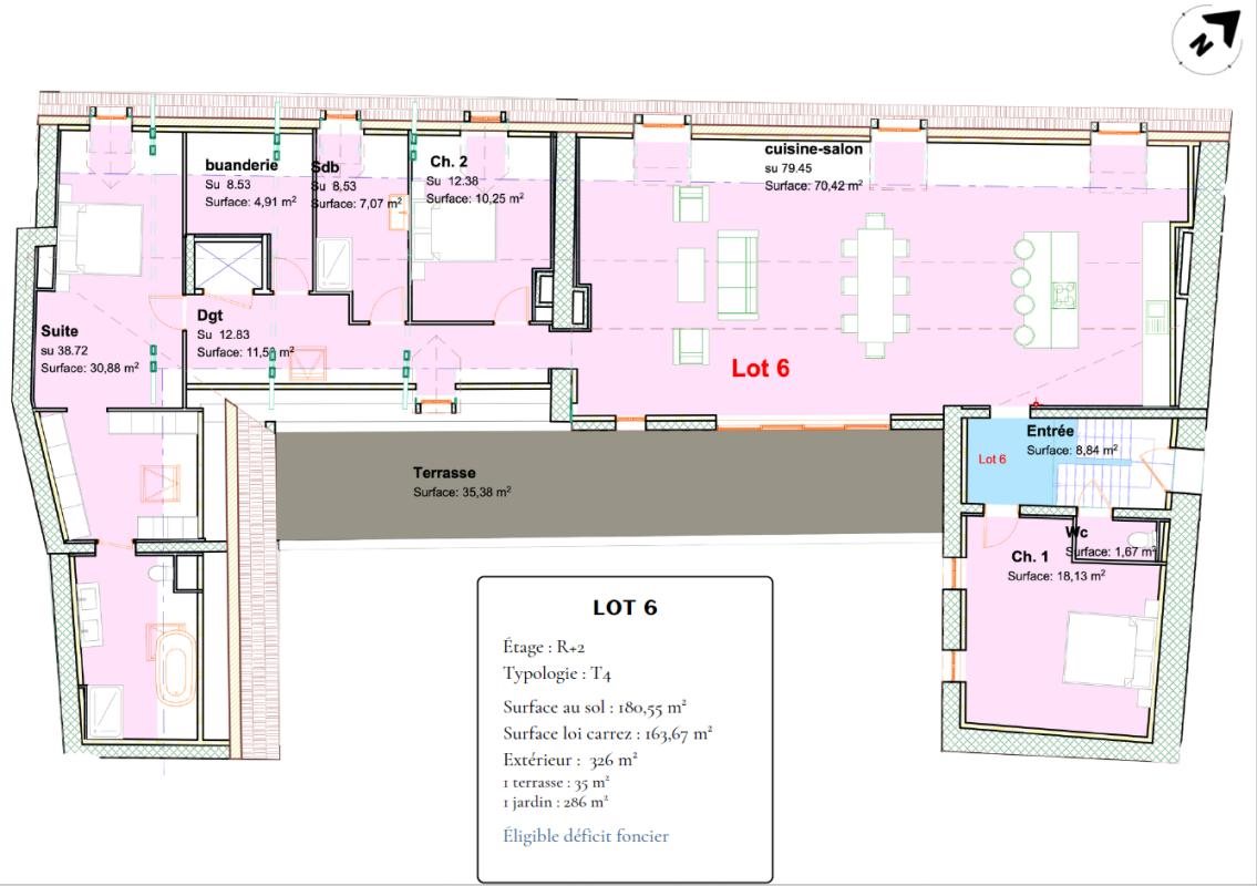 Appartement à vendre, 163m², Boulogne-sur-Mer