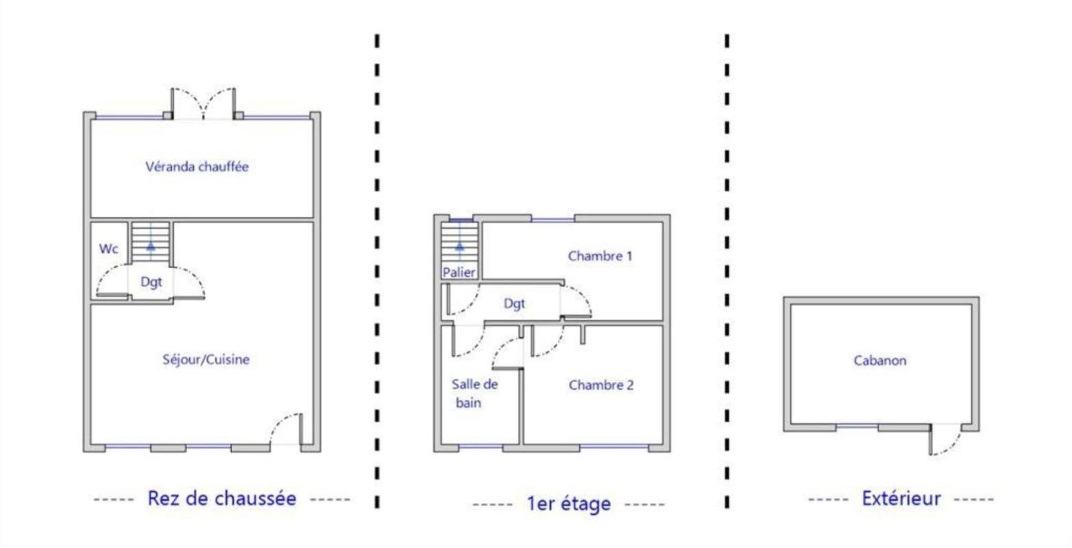 Maison à vendre, 76m², Rezé