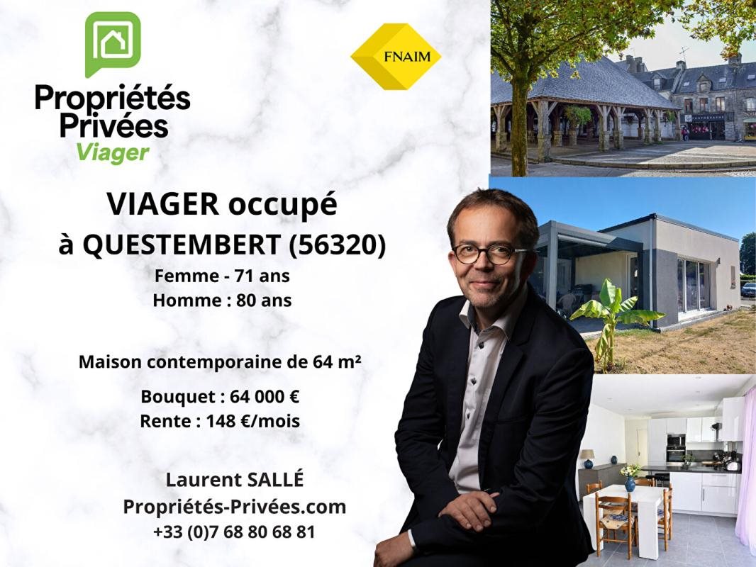 Maison à vendre, 64m², Questembert