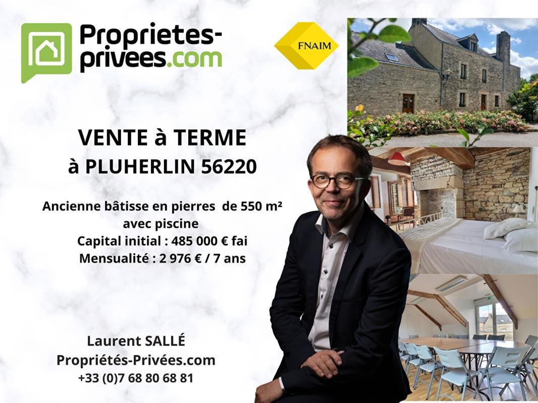 Maison à vendre, 450m², Pluherlin
