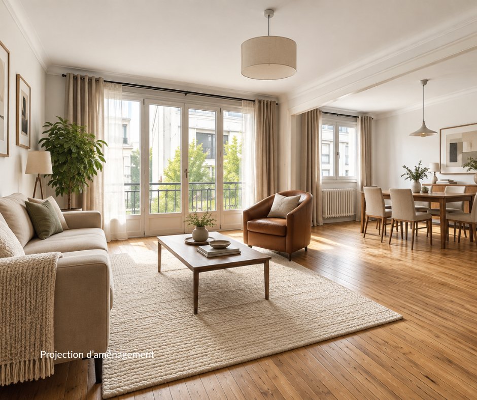Appartement à vendre, 93m², Nantes