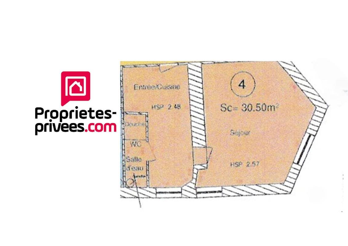 Appartement à vendre, 30m², Nonancourt