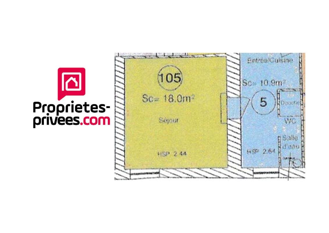Appartement à vendre, 28m², Nonancourt
