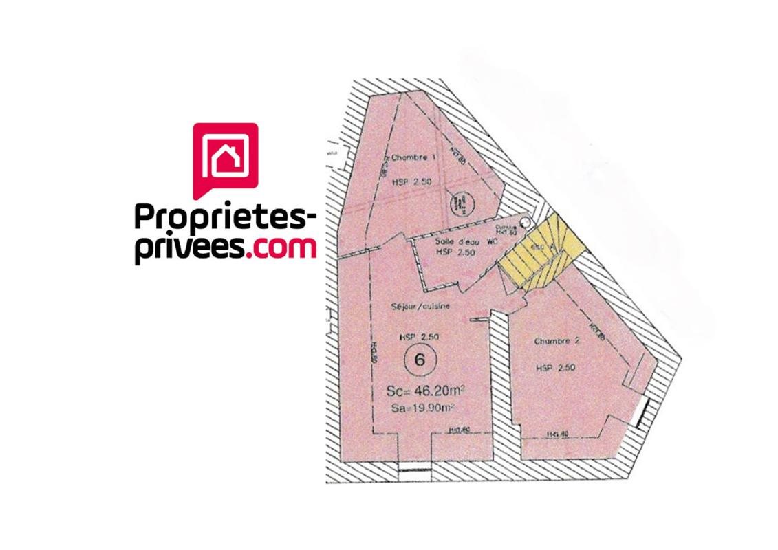 Appartement à vendre, 46m², Nonancourt