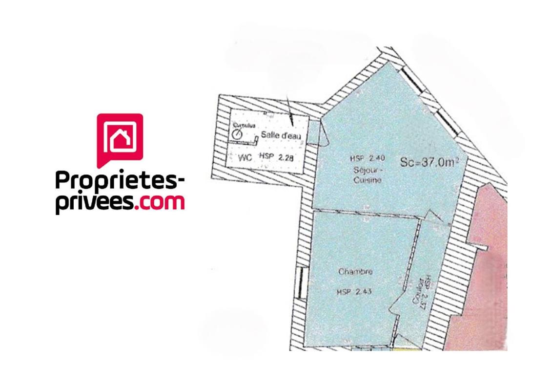 Appartement à vendre, 42m², Nonancourt