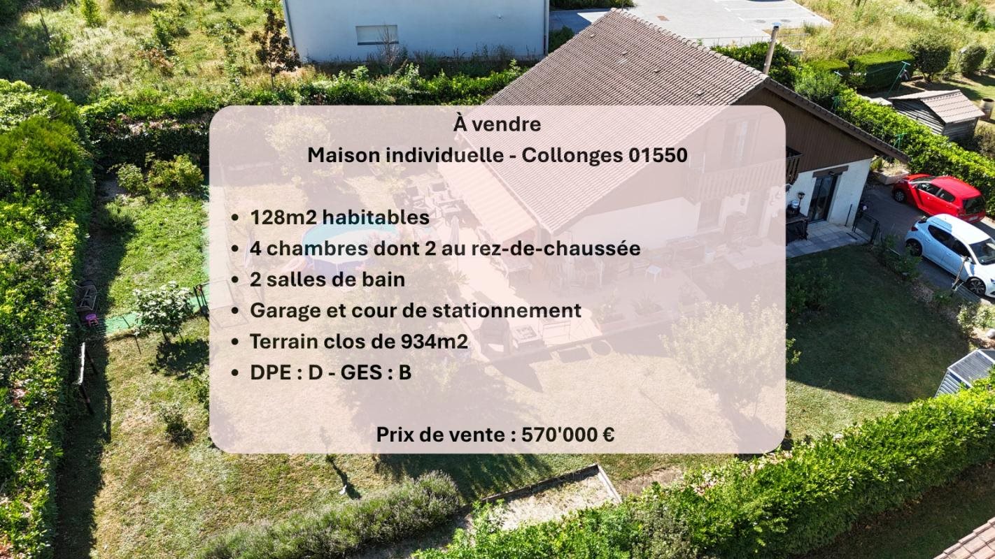 Maison à vendre, 128m², Collonges