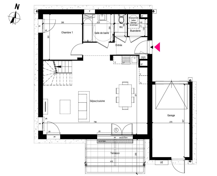 Maison à vendre, 120m², Toussieu