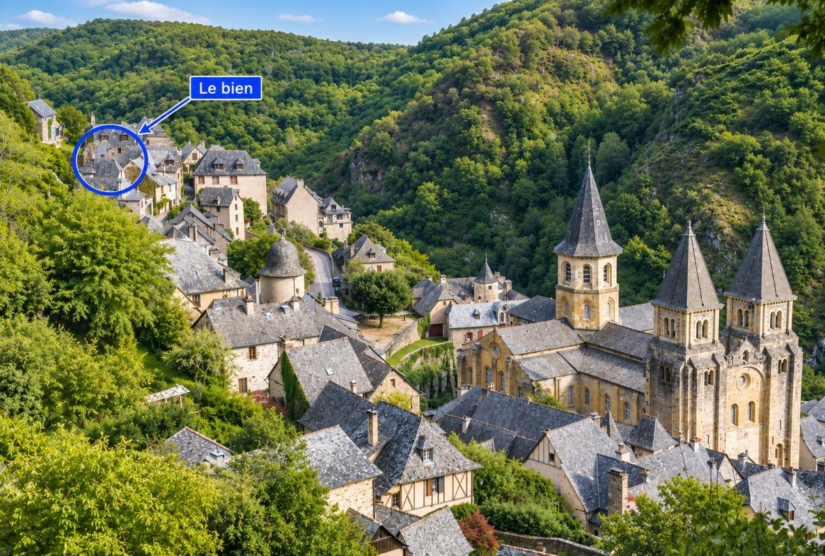 Maison à vendre, 240m², Conques-en-Rouergue