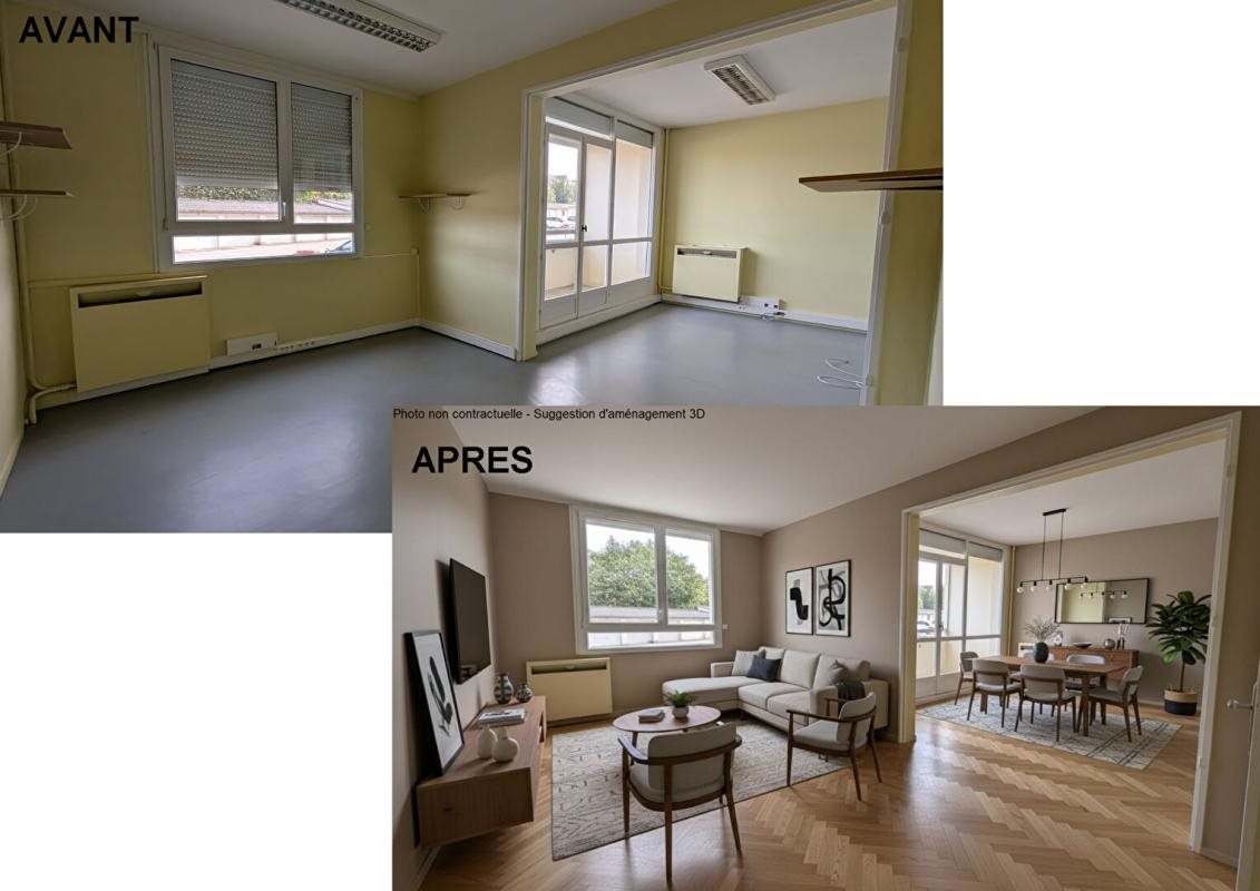 Appartement à vendre, 58m², Limoges